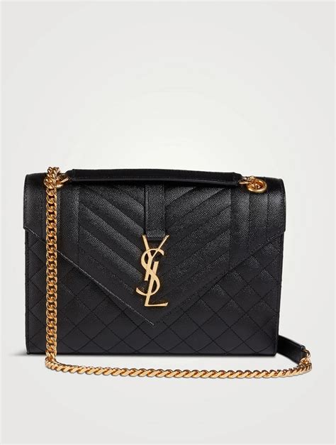 ysl studded monogramme bag|saint laurent monogram shoulder bag.